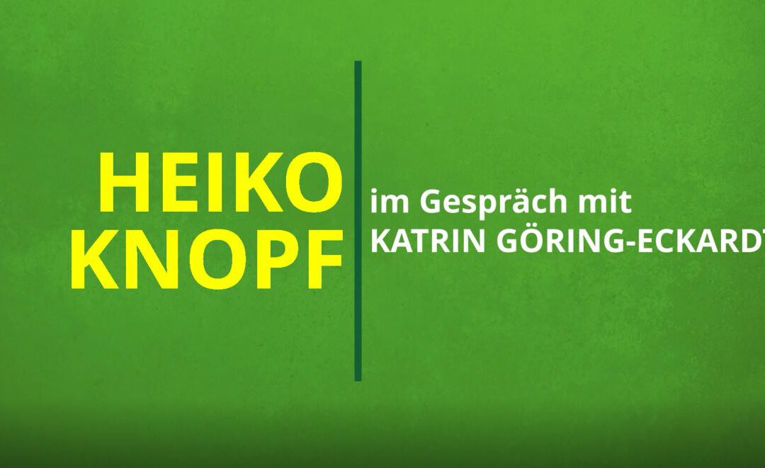 Bürger – Bündnis – Partei: im Gespräch mit Katrin Göring-Eckardt
